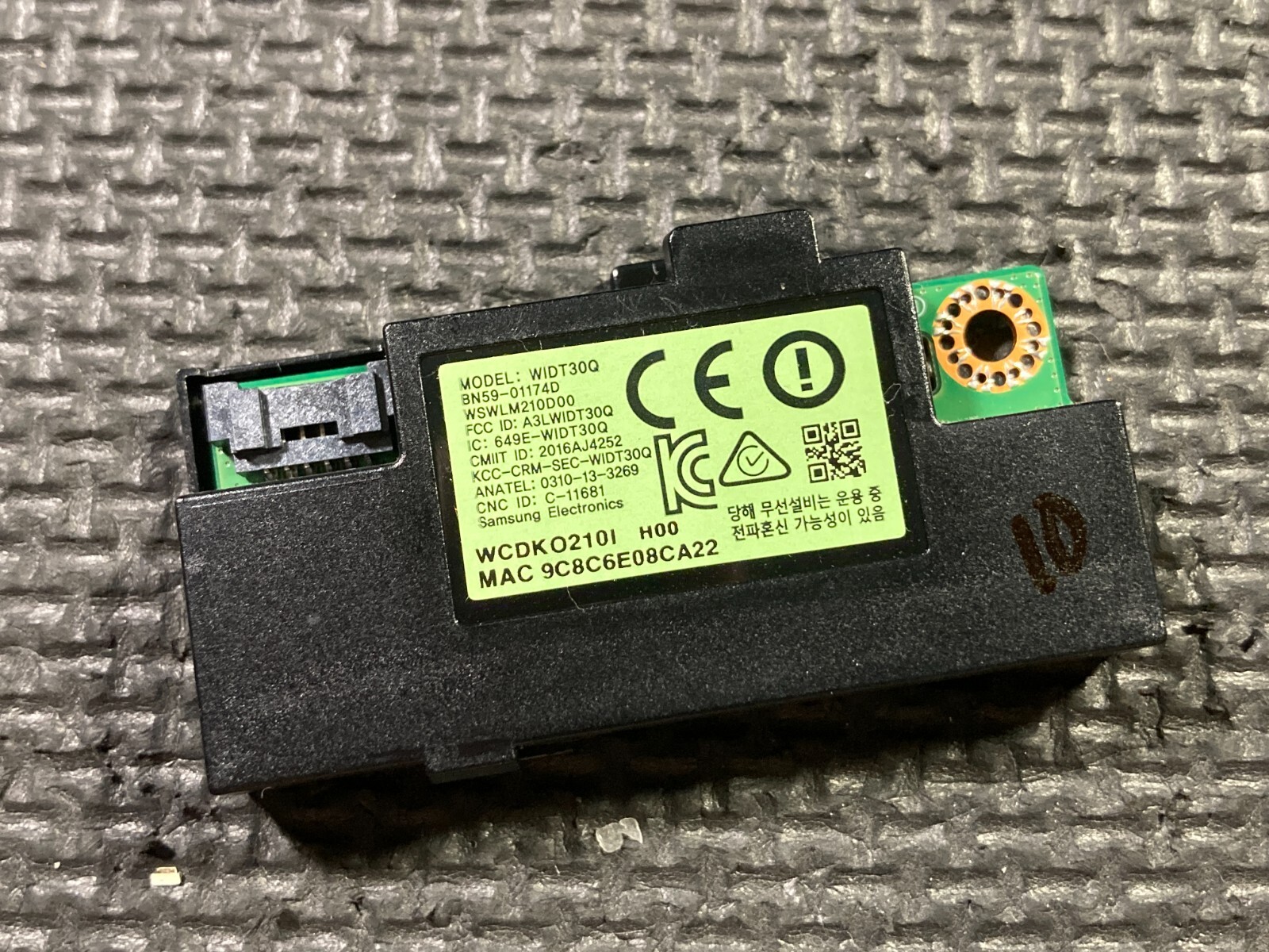 🖥️ Samsung® OEM Genuine Wireless Module P/N: BN59-01174D For TV: QN65Q80RAF