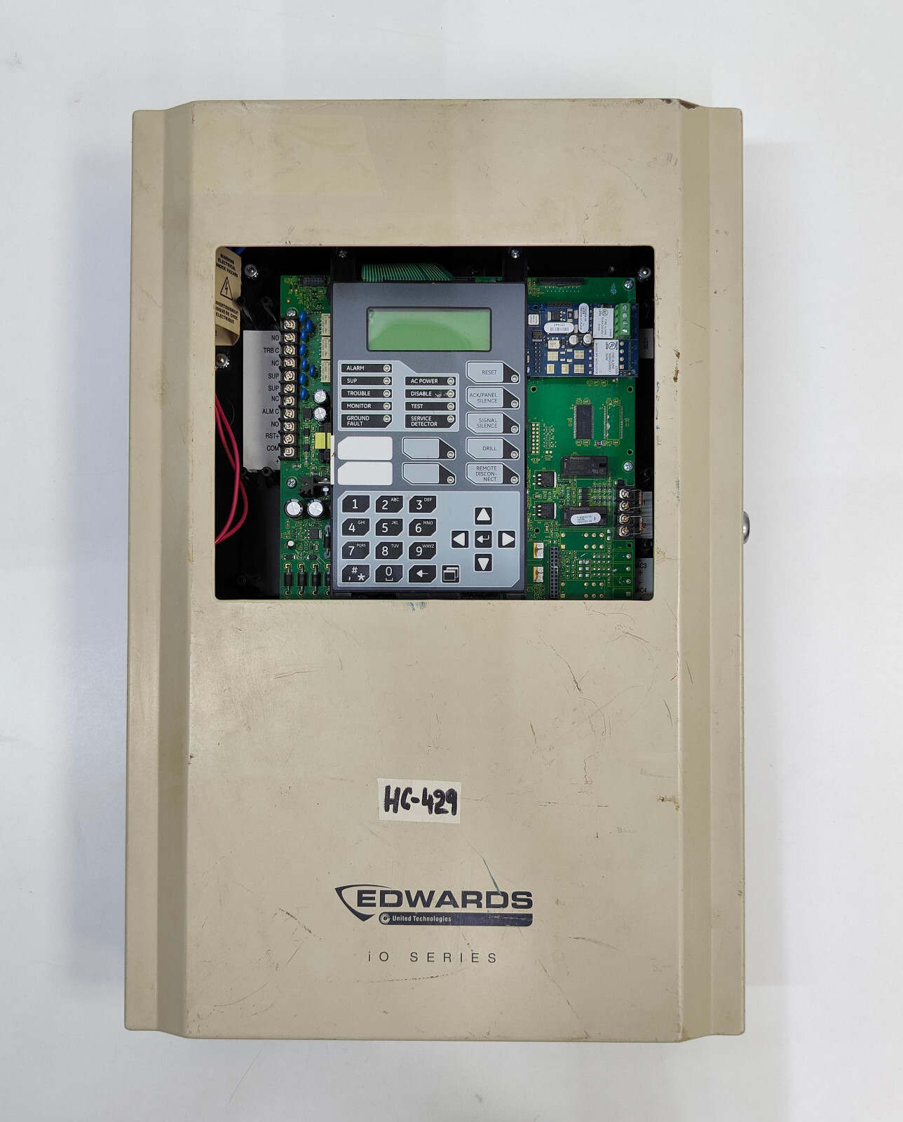 Edwards IO Series Fire Alarm System , HC#429 (TESTED)