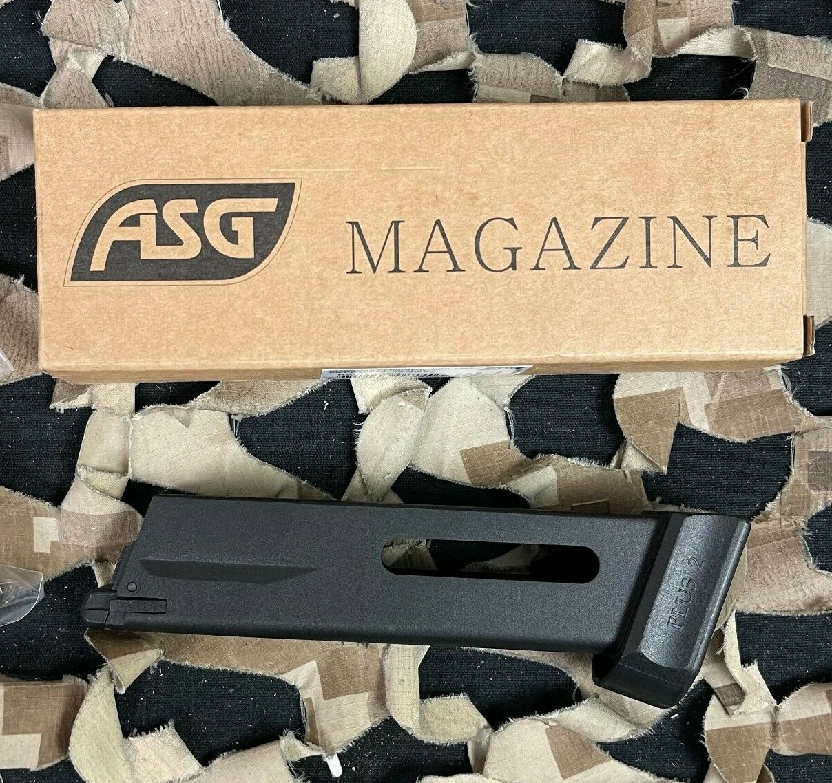 NEW TOY AIRSOFT ASG B&T USW A1 26 Round Gas Airsoft Magazine (19493)