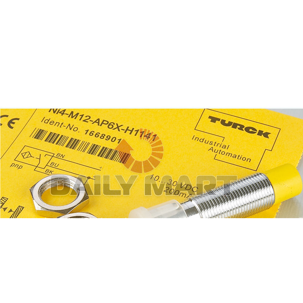 Brand New TURCK NI5-M12-AP6X Embeddable Inductive Proximity Switch Threaded PNP