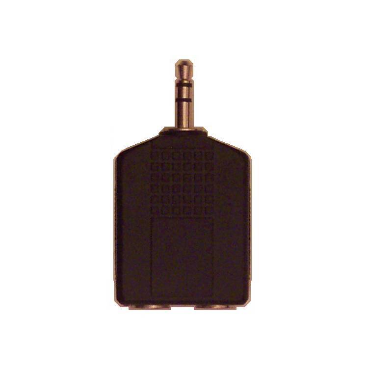 Y-Splitter 1/8 3.5mm Male Stereo Plug to Dual 1/4 6.35mm Female Mono Jacks