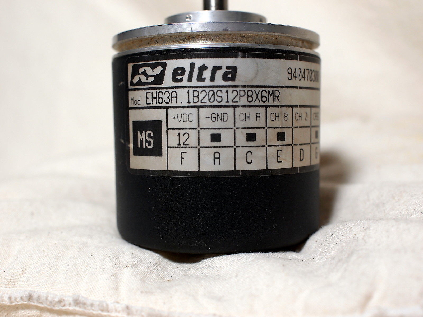 ELTRA EH63A 1B20S12P8X6MR ROTARY INCREMENTAL ENCODER (3C)