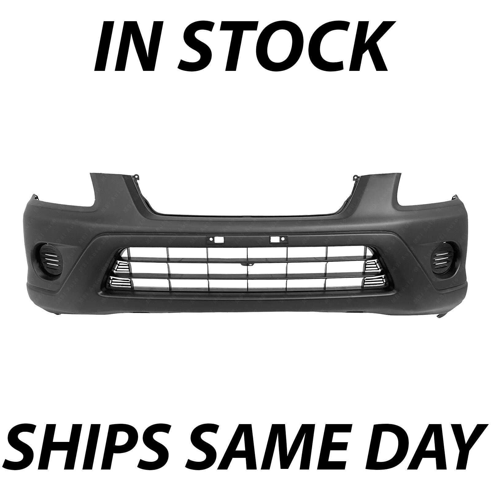 NEW Textured Black Front Bumper Cover Fascia for 2005 2006 Honda CRV CR-V EX LX