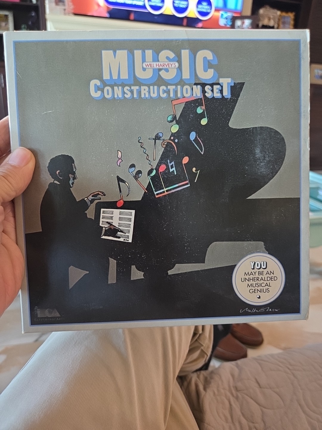 Music Construction Set by EA Apple II IIe version