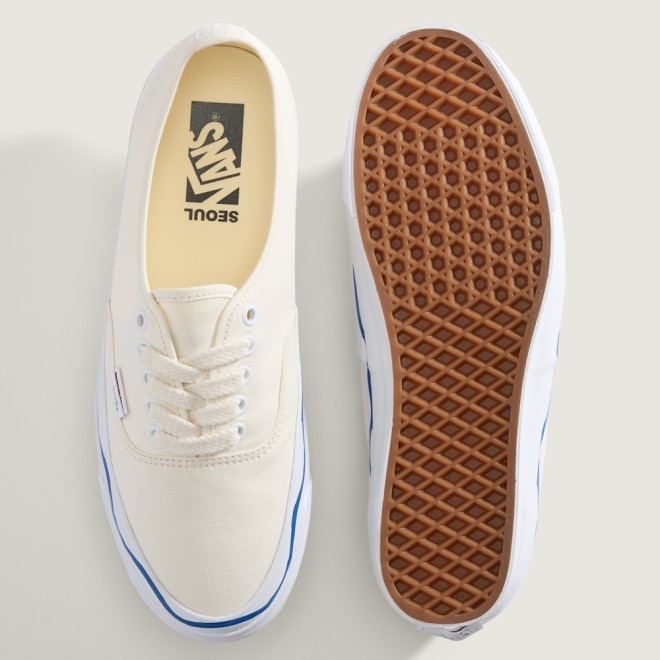 VANS Premium Authentic 44 Seoul Korea Exclusive White VN000EAABPH