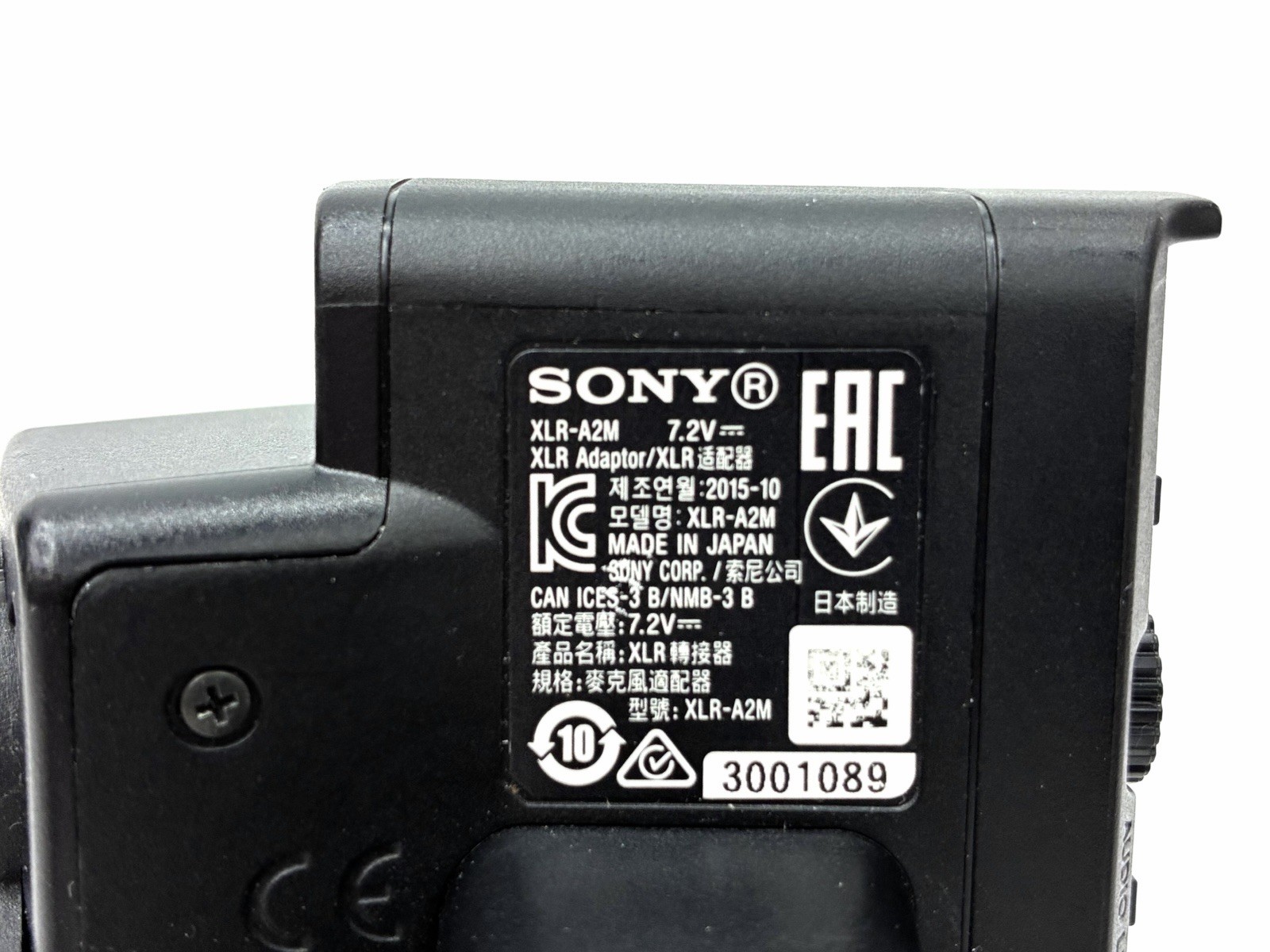 Sony XLR-A2M Adapter Kit – High Quality Audio Interface