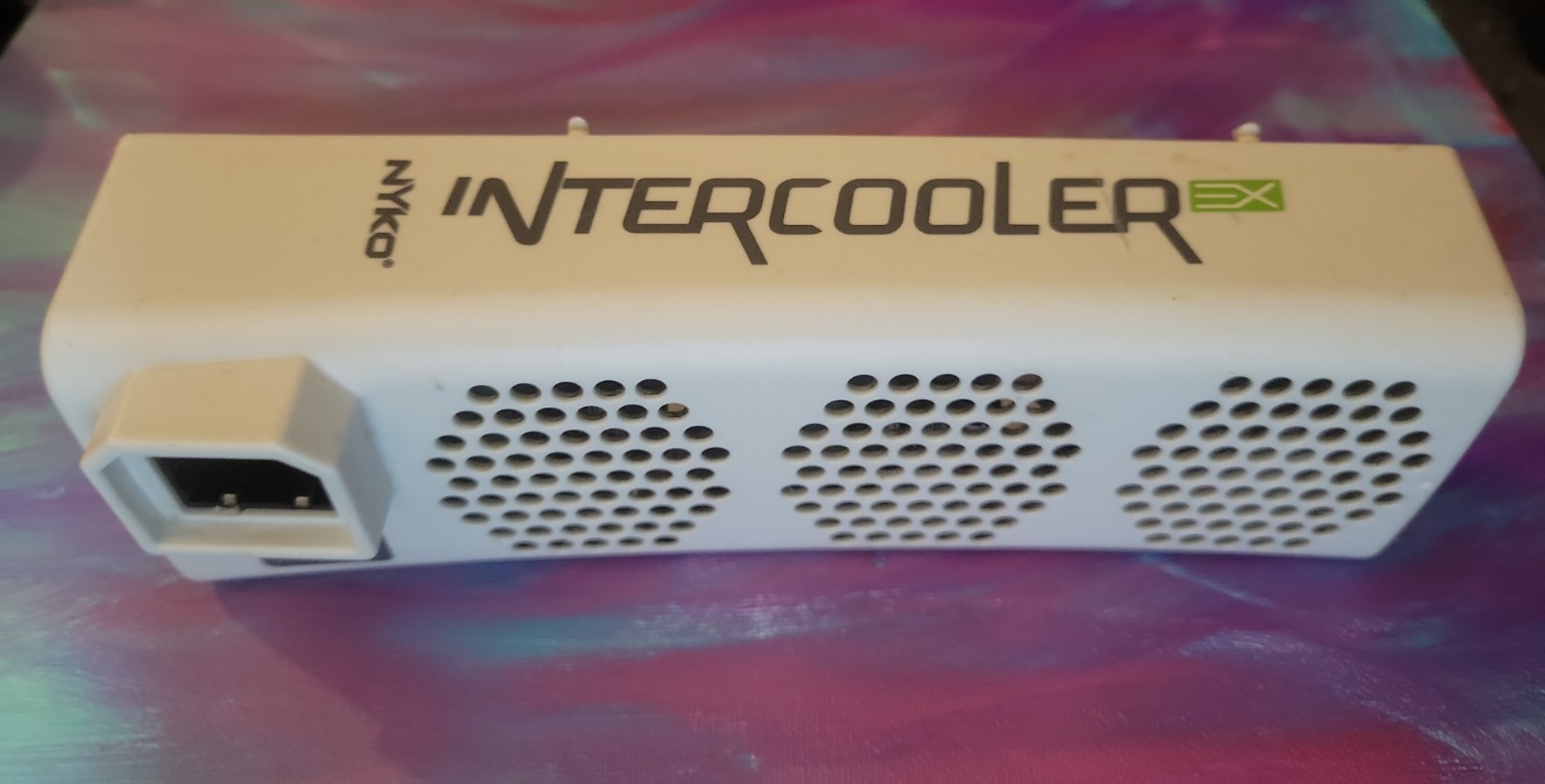 Genuine Nyko Intercooler EX 86020-A50-0701 Cooling Fan For Xbox 360 Tested White