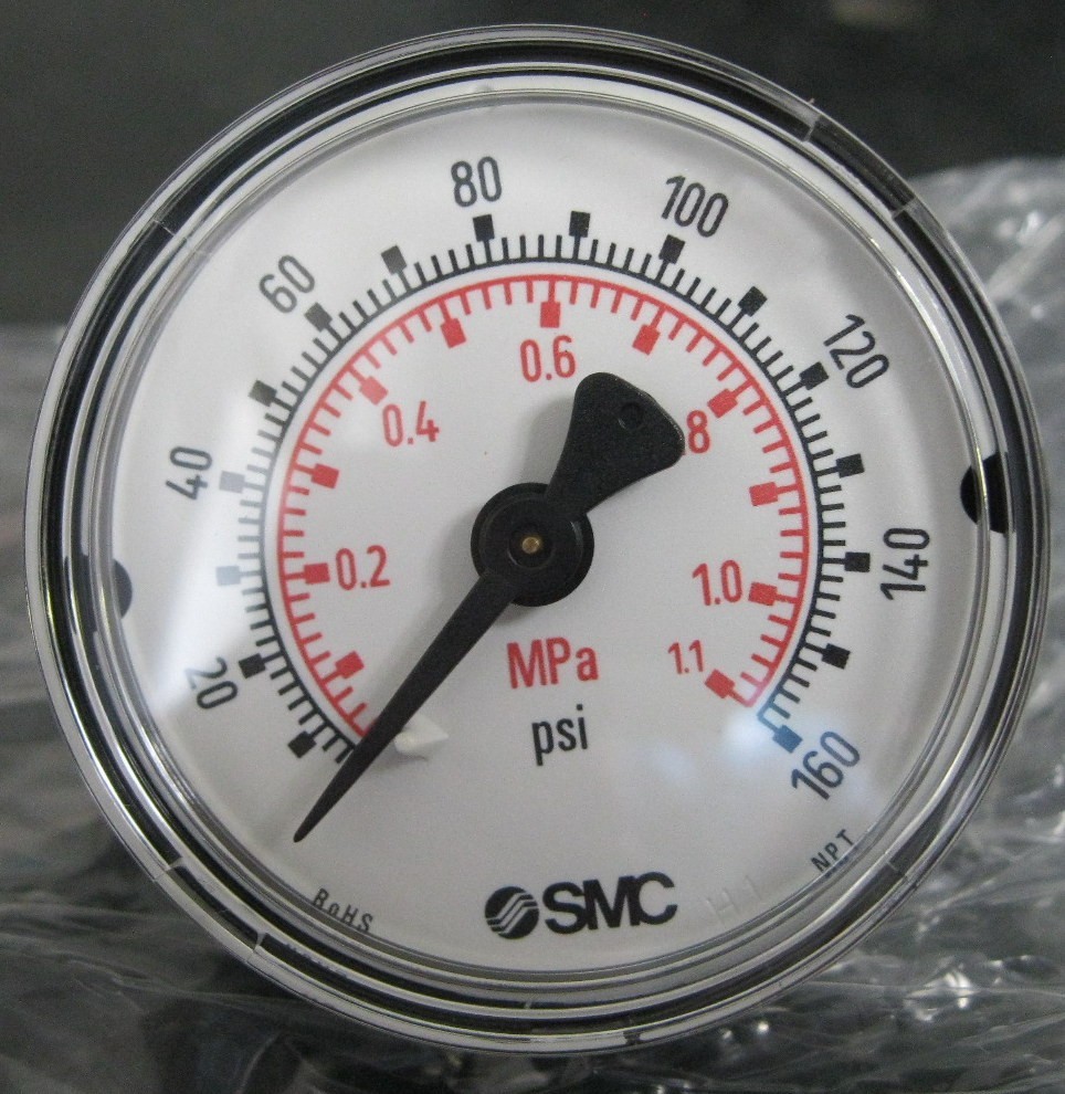 SMC 111.12 2" 160PSI/MPA Pressure Gauge 1/4" NPT