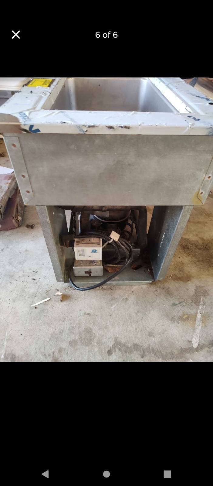 Brand New Single Bowl Chiller Stainless Steel