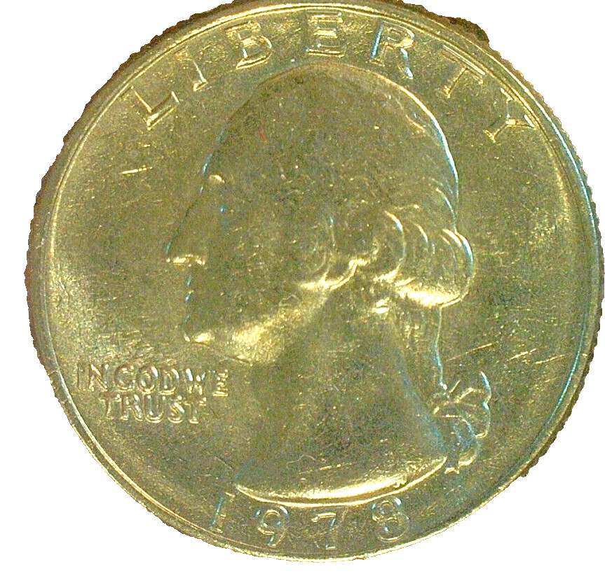 WORLD COIN SALE--1978 UNITED STATES WASHINGTON BUSINESS QUARTER KM#164a