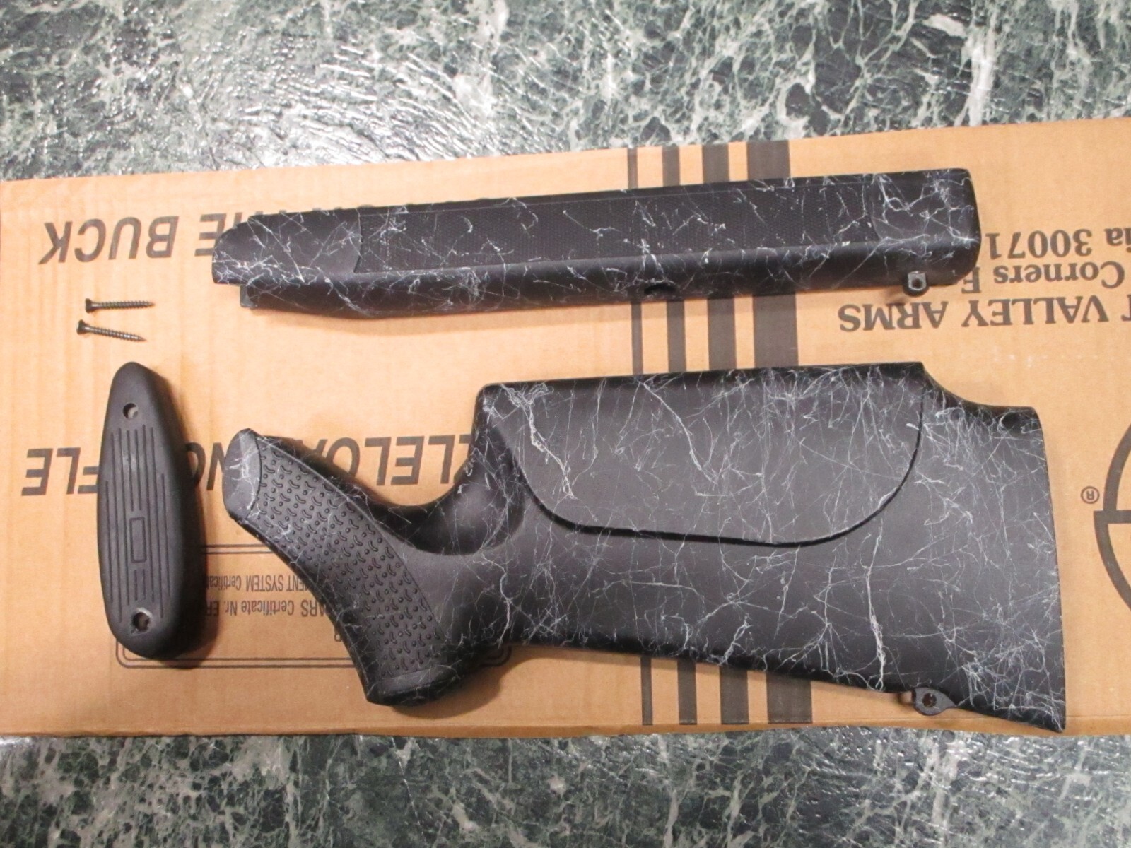 11 CVA Crackle Pattern Stock & Forearm Beartooth Optima & Pro Wolf (EARLY STYLE)