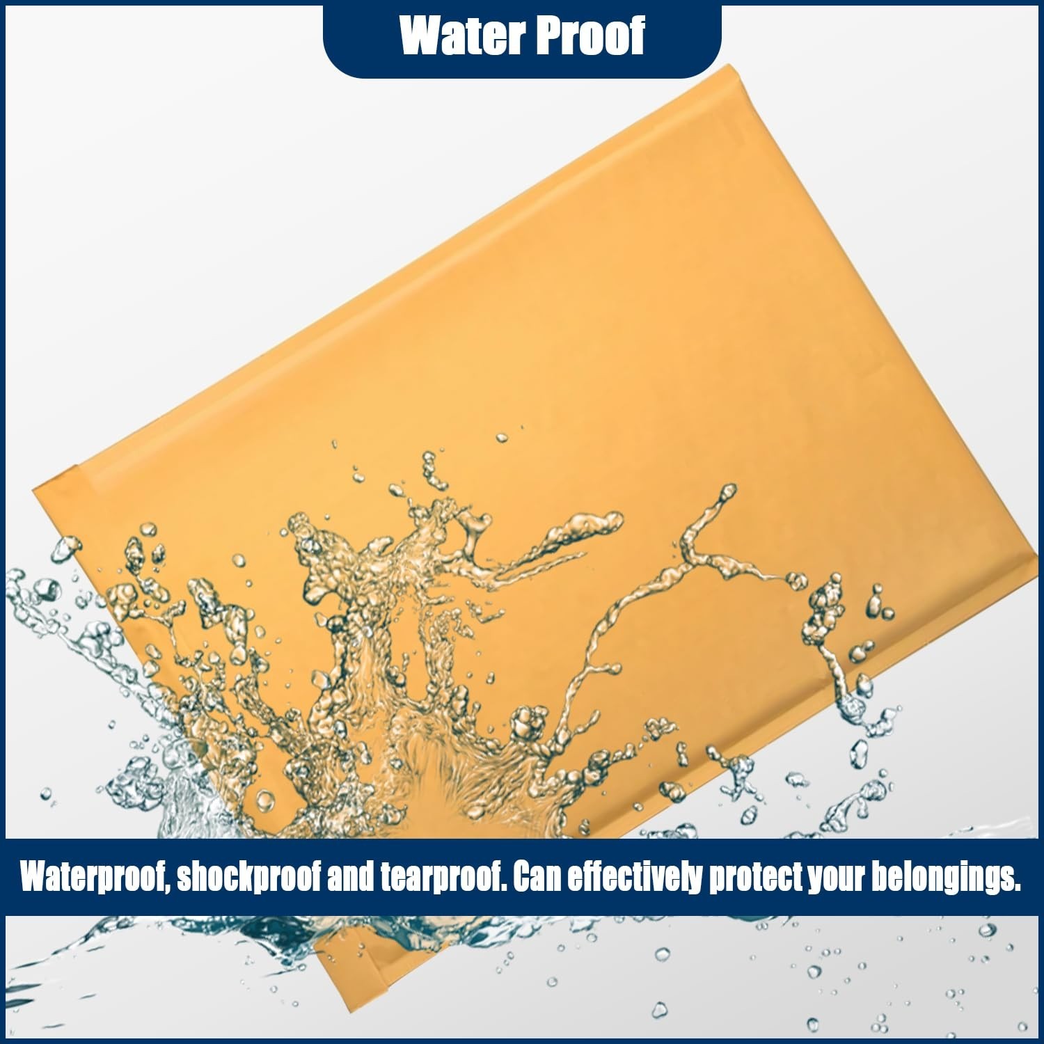 Bubble Mailer Envelopes, 50 Pack Kraft Padded Envelopes, Large Bubble Mailers...