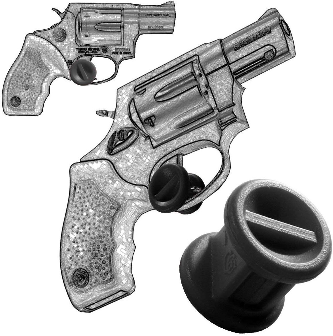 Micro Trigger Stop Holster Fits Taurus Small/M Frame All Cal Revolver s16