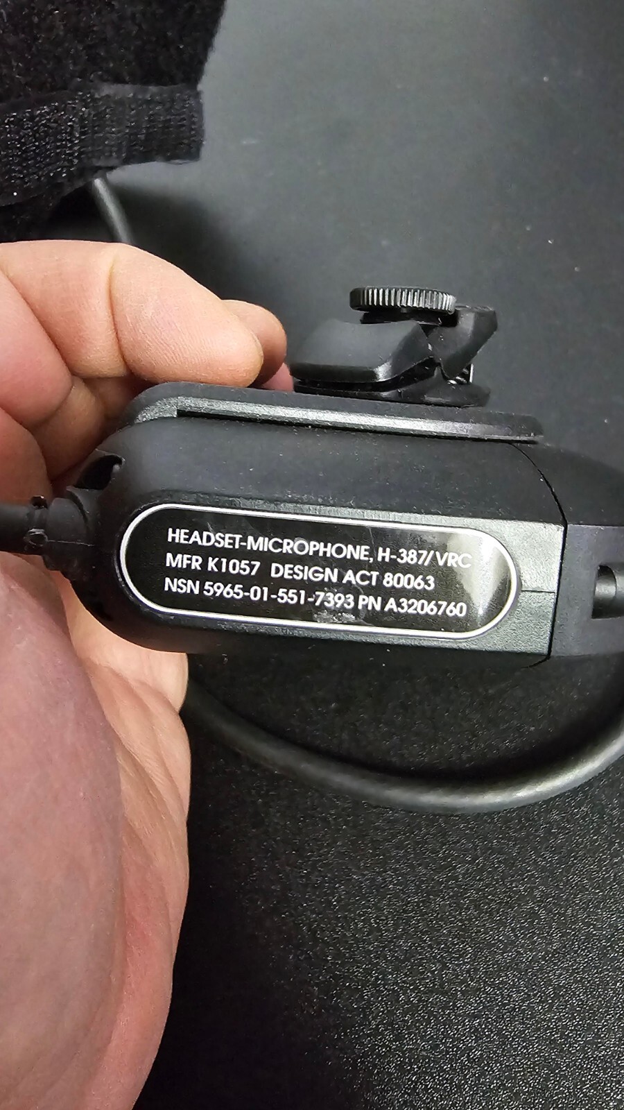 Racal AcousticsTactical Headset with Microphone