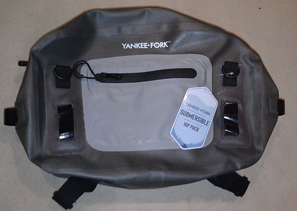 New Phase Yankee Fork Submersible Waterproof Fly Fishing Hip Sling Waist Pack