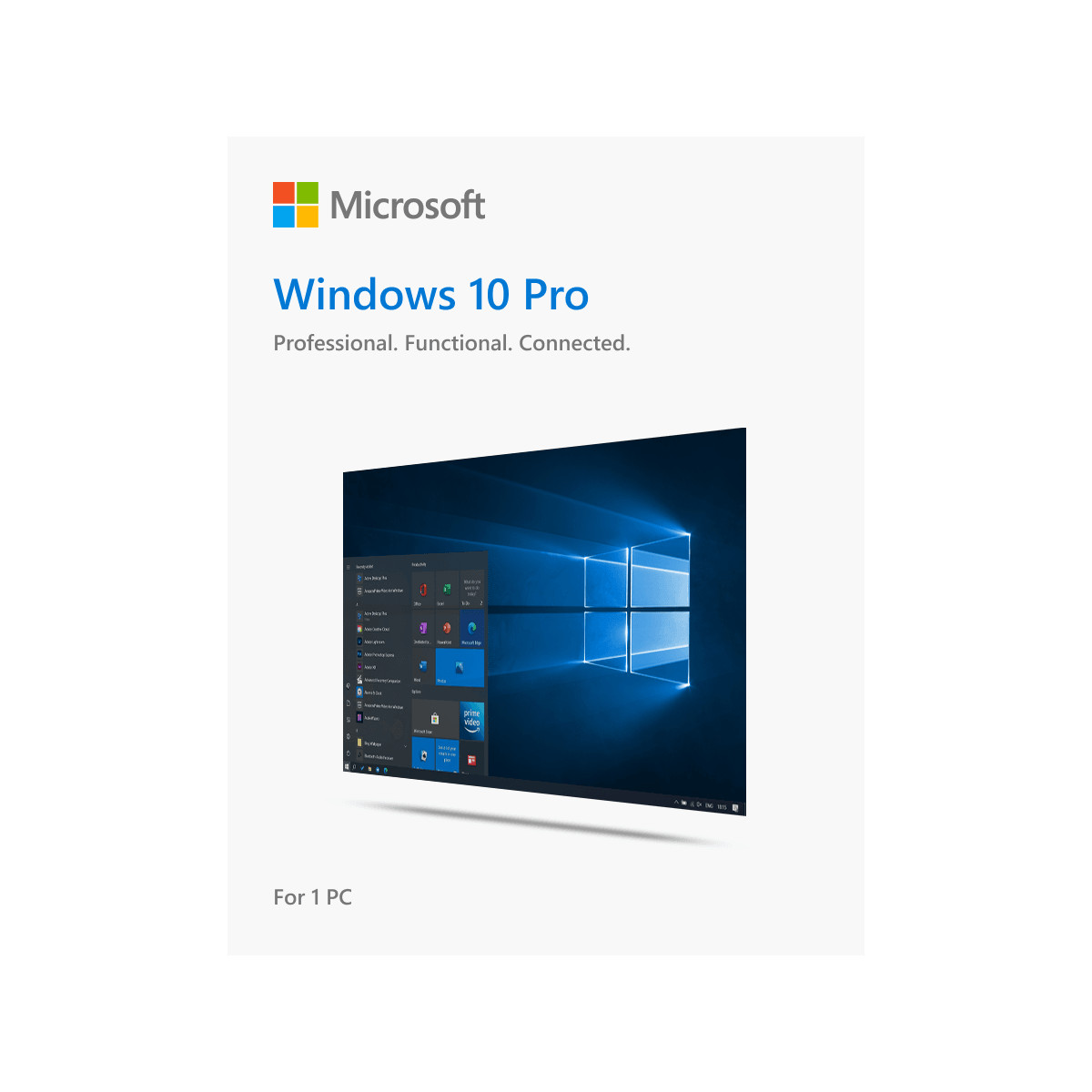 Microsoft Windows 10 Professional Activation Key English USB Flash Drive
