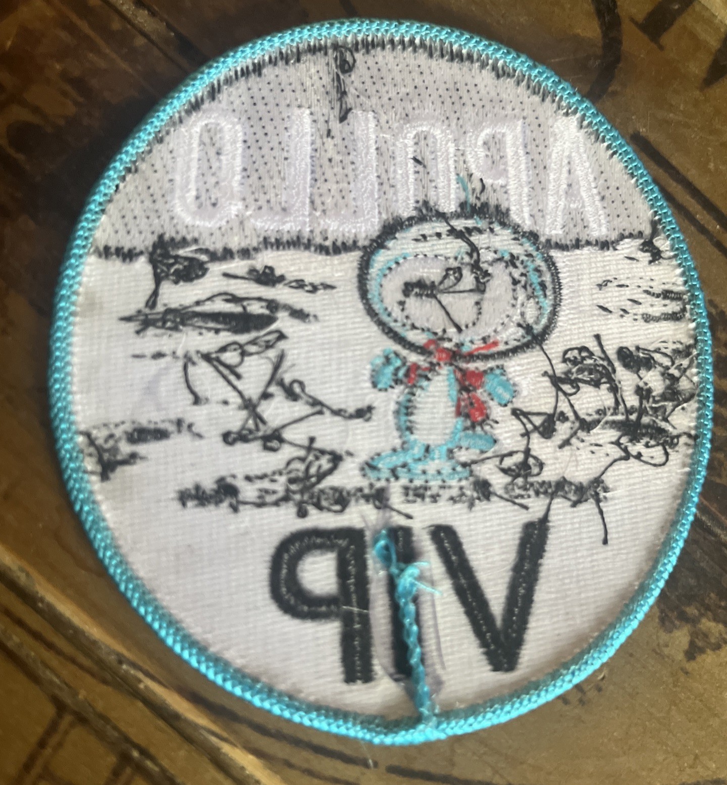 SNOOPY APOLLO VIP ORIGINAL NASA PATCH 4"