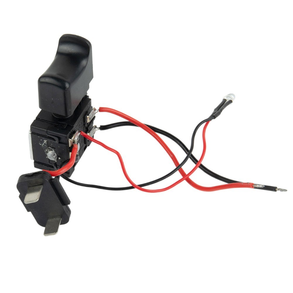 Trigger Switch 1Pc 7.2 V - 24 V Convenient For Usage Plastic And Metal