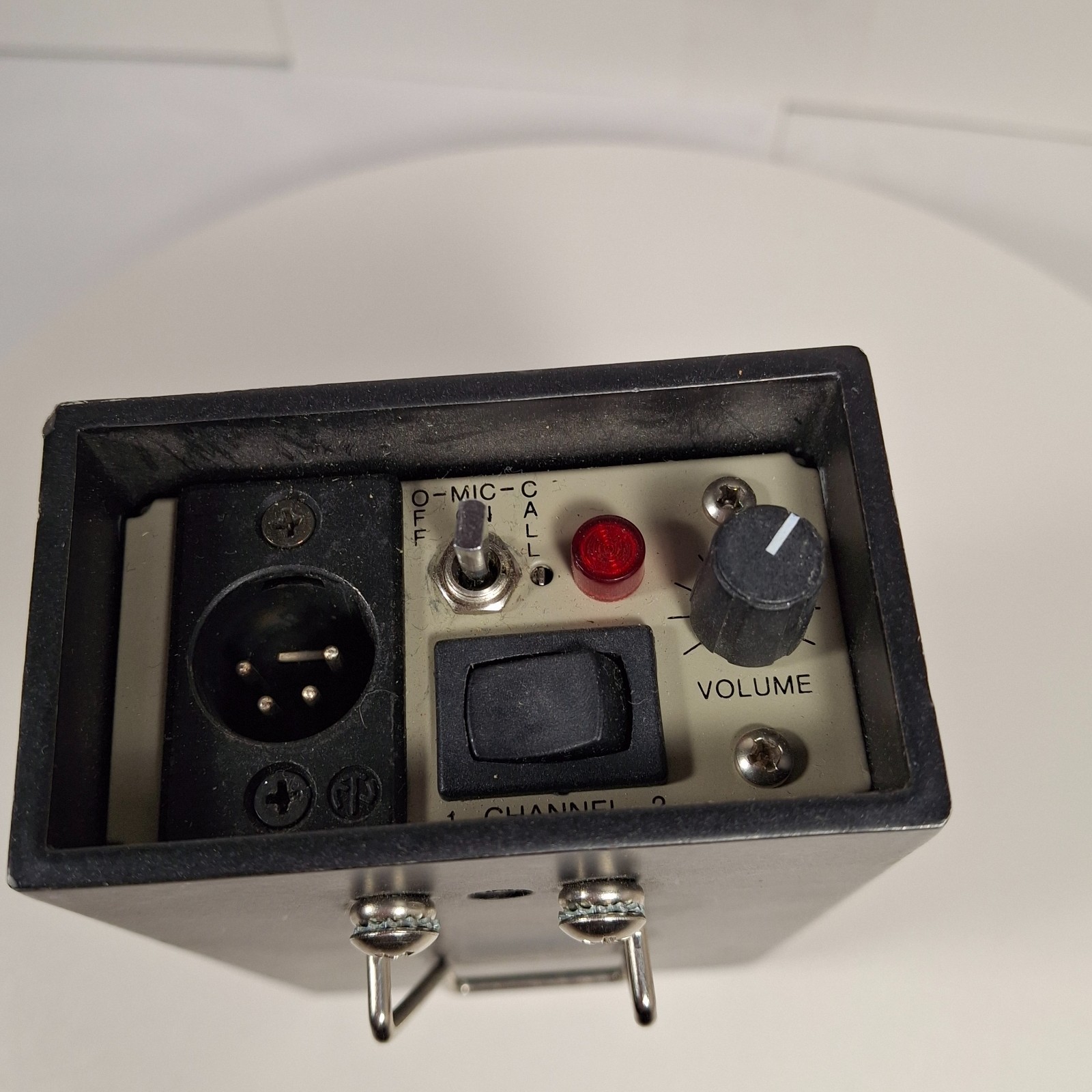 Telex IC-2A Belt Pack – 2-Channel Intercom – Tested & Verified Fully Functional
