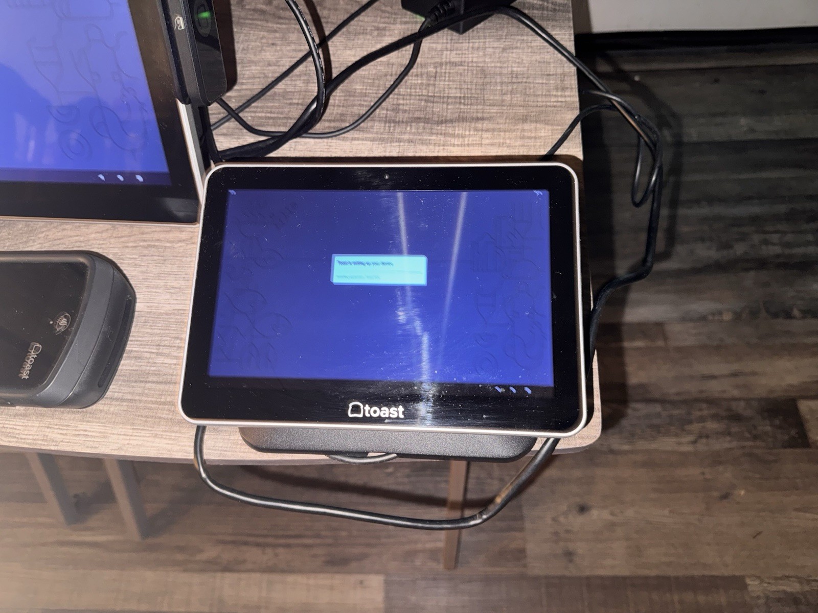 Toast Flex TT200 POS System Touch Screen Printer, card reader, Cashbox, & Cables