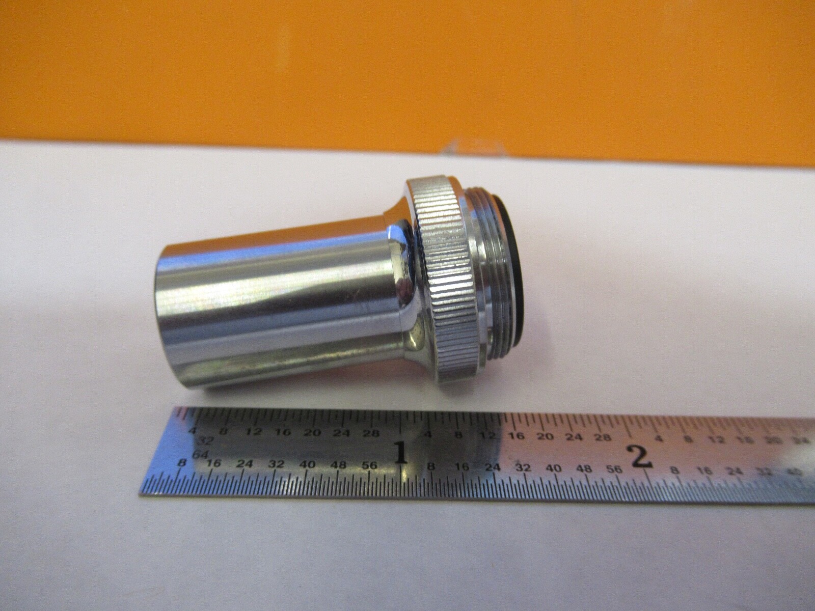UNKNOWN MAKER OBJECTIVE 20X OPTICS MICROSCOPE PART AS PICTURED &19-B-25