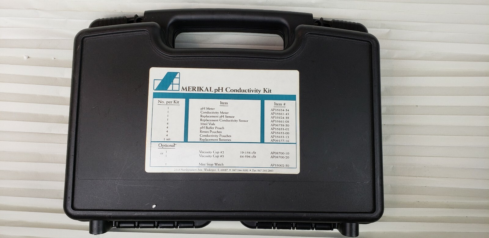 Amerikal PH/Conductivity Kit