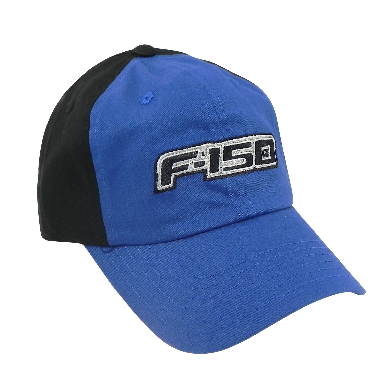 Ford F-150 Blue Front Black Baseball Hat