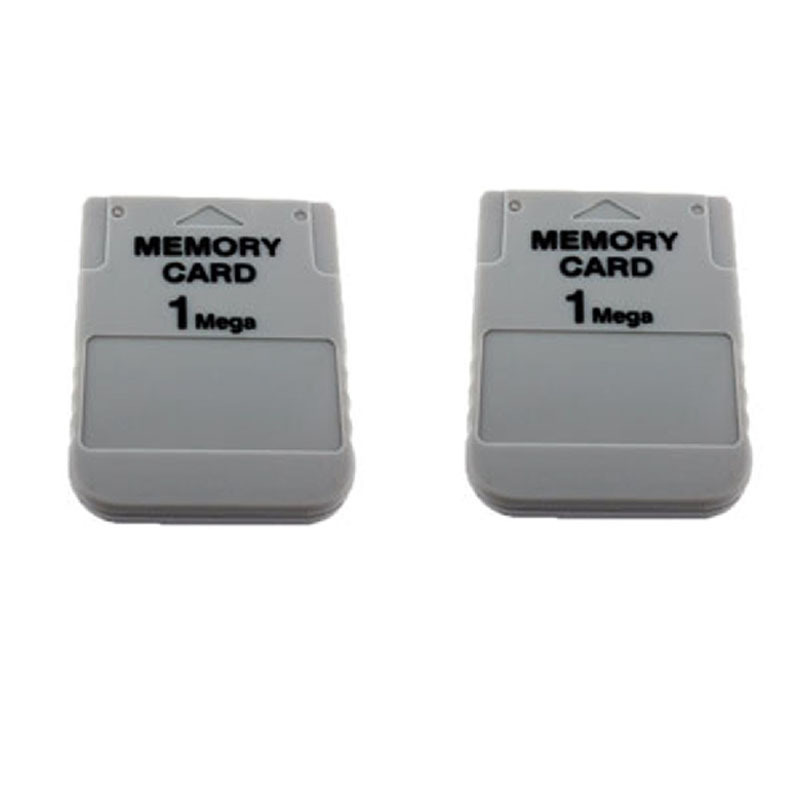 Lot2 New 1MB Memory Card For Playstation 1 One PS1 PSX Game 1 MB Fast Shipping