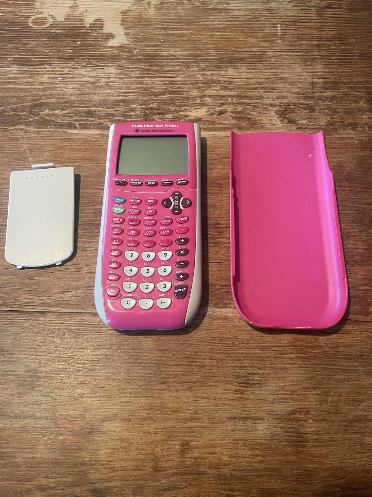 Texas Instruments TI-84 Plus Graphing Calculator  Silver Edition 10-Digit LCD