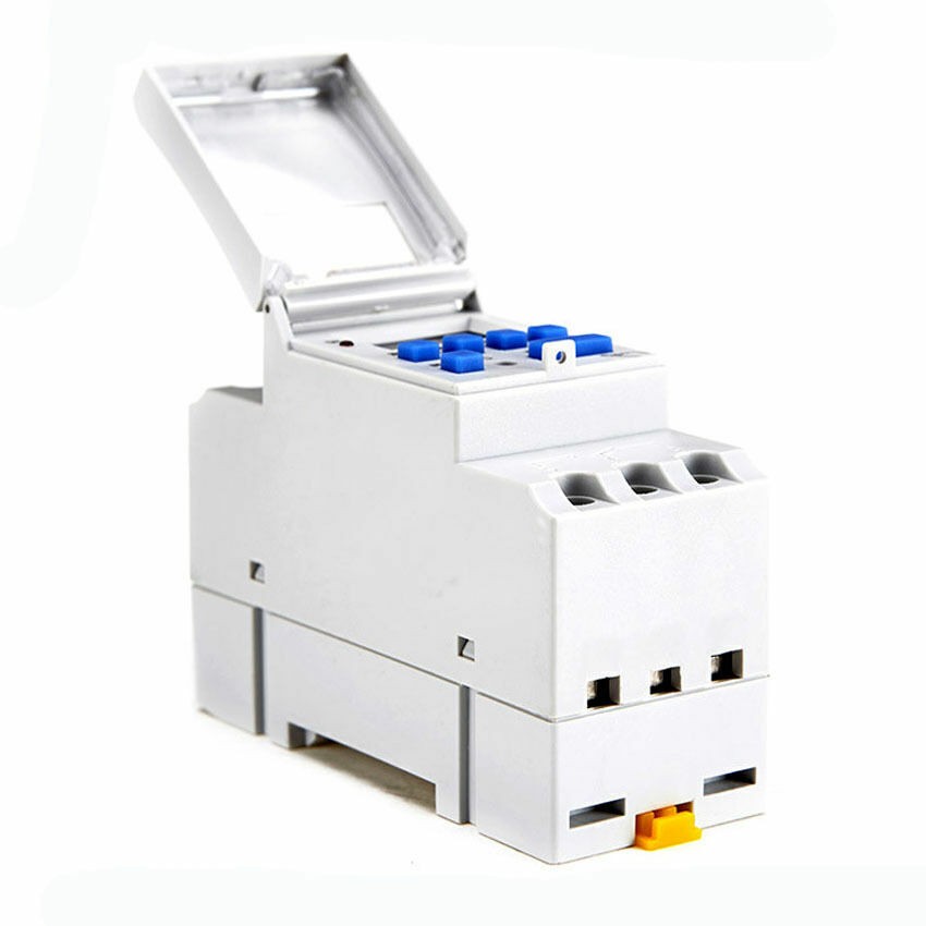 Digital LCD Power Programmable DIN Rail Timer Time Switch Relay Suitable for AU