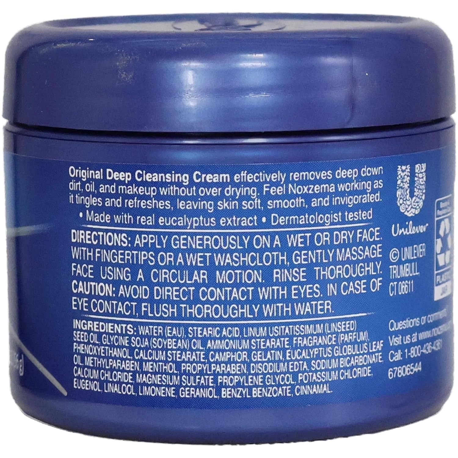 Noxzema Classic Clean Cleanser, Original Deep Cleansing, 2 oz