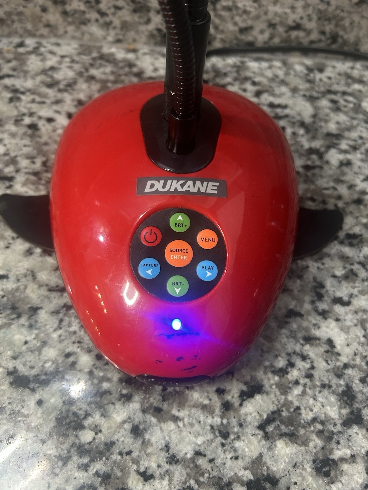 Dukane 335B Flexible Arm SXGA Document Camera Digital Visualizer 6X Digital Zoom