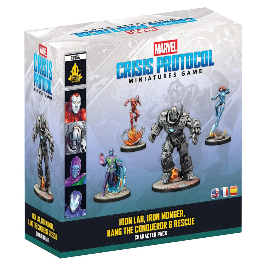 Marvel Crisis Protocol: Iron Lad, Iron Monger, Kang the Conqueror & Rescue