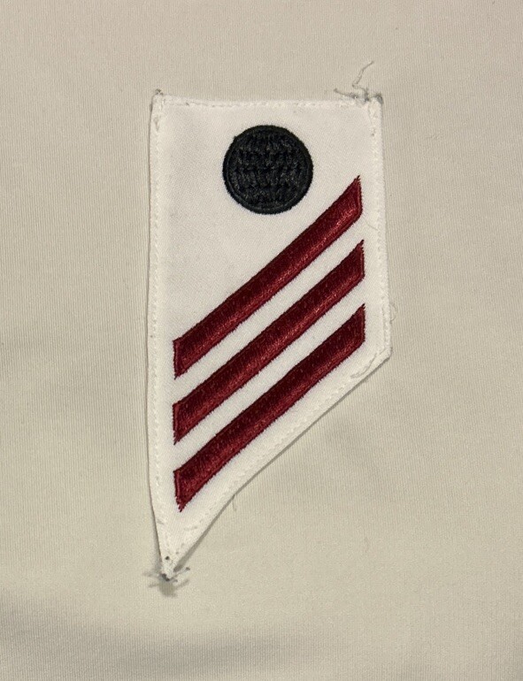 US Navy Fireman/E3 Rate Electrician’s Mate White USN Male