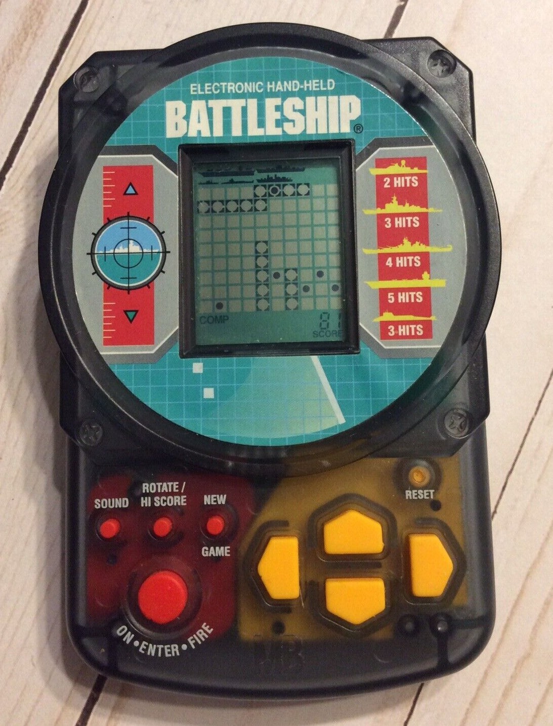 1995 Milton Bradley Battleship Handheld Electronic Game