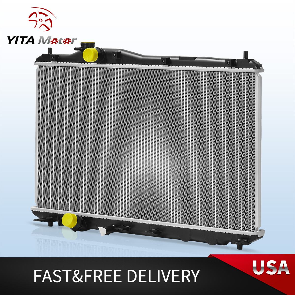 YITAMOTOR Radiator 2012 2013 2014 2015 Honda Civic 1.8L & 2.4L Aluminum