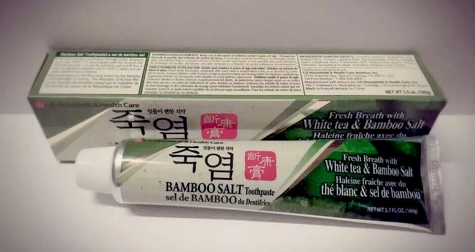 LG BAMBOO SALT TOOTHPASTE 160G 2PACKS