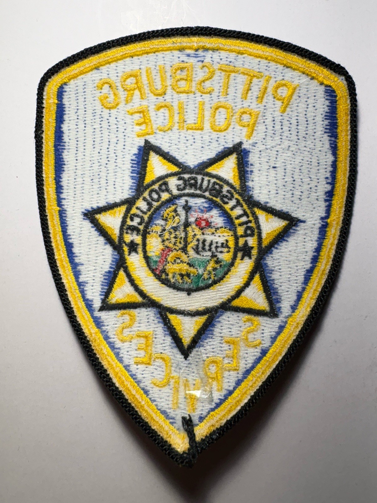 Pittsburg California Police Services Patch