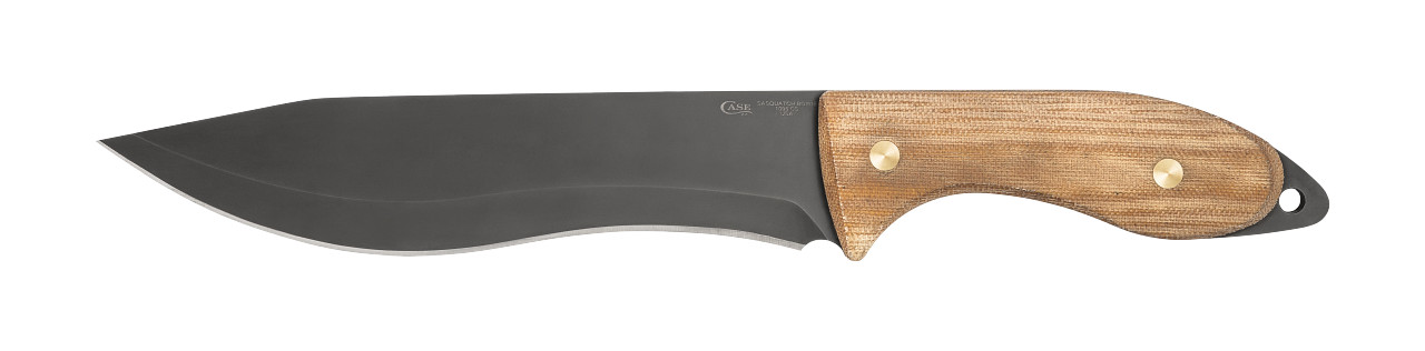 Case XX Knives Sasquatch Bowie Micarta Caswell Carbon Steel 35101 Fixed Blade