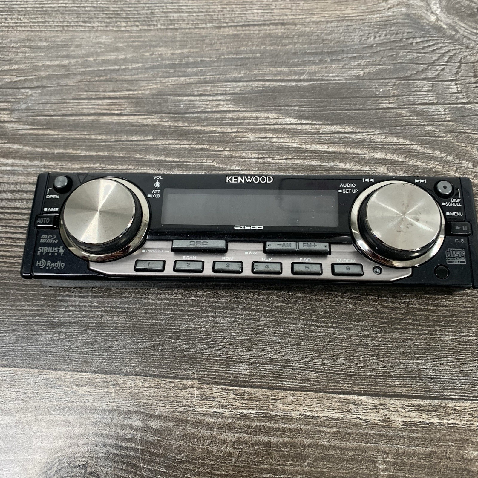 KENWOOD EZ500 CAR STEREO ONLY  KENWOOD EZ500 FACEPLATE ONLY