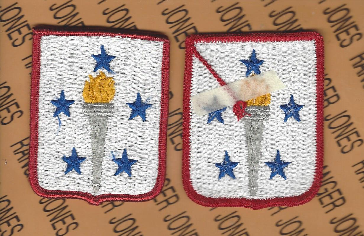 Sustainment Center of Excellence Dress uniform patch m/e T-2 BLUE STAR