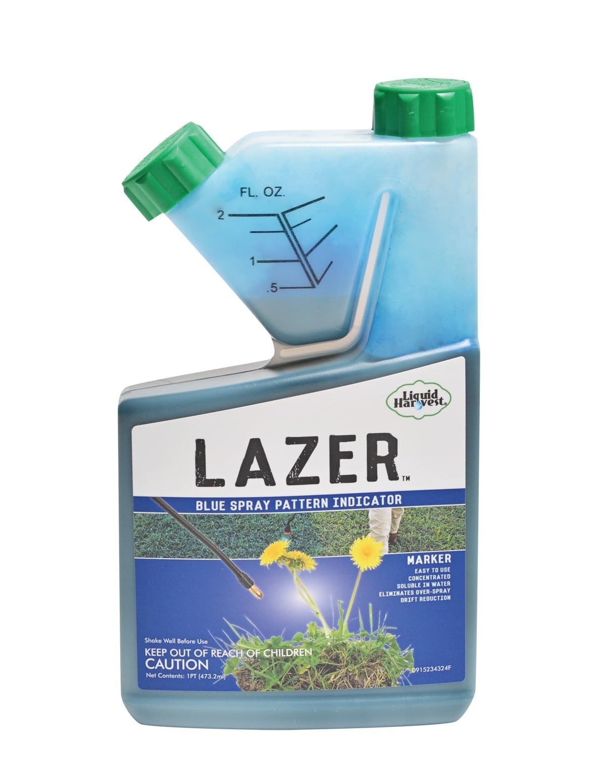 Visual Guide Spray Pattern Indicator for Accurate Weed Treatment Applications