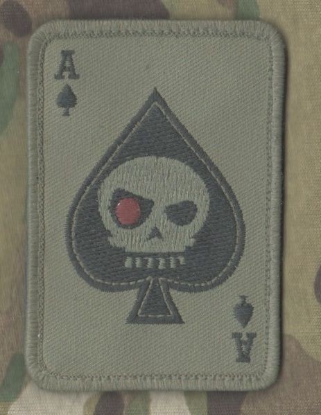 SYRIA IRAQ DAESH WHACKER OIR JTF SFG SP OPS SSI: ACE Terminator Skull (Multicam)