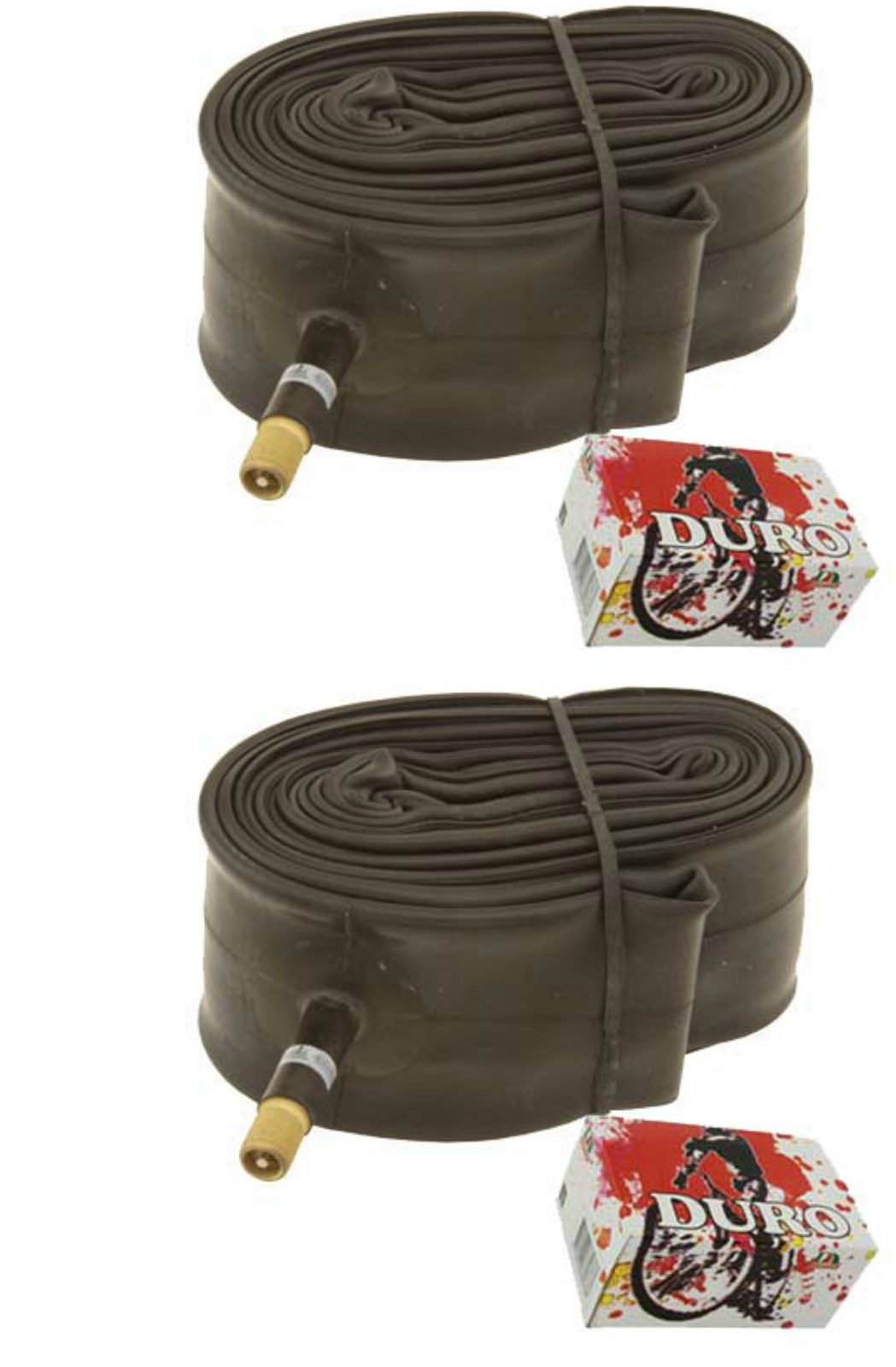 Two Bike Tube Duro 26 x 1.50/1.75/1.90 33mm Standard Schrader/Valve.