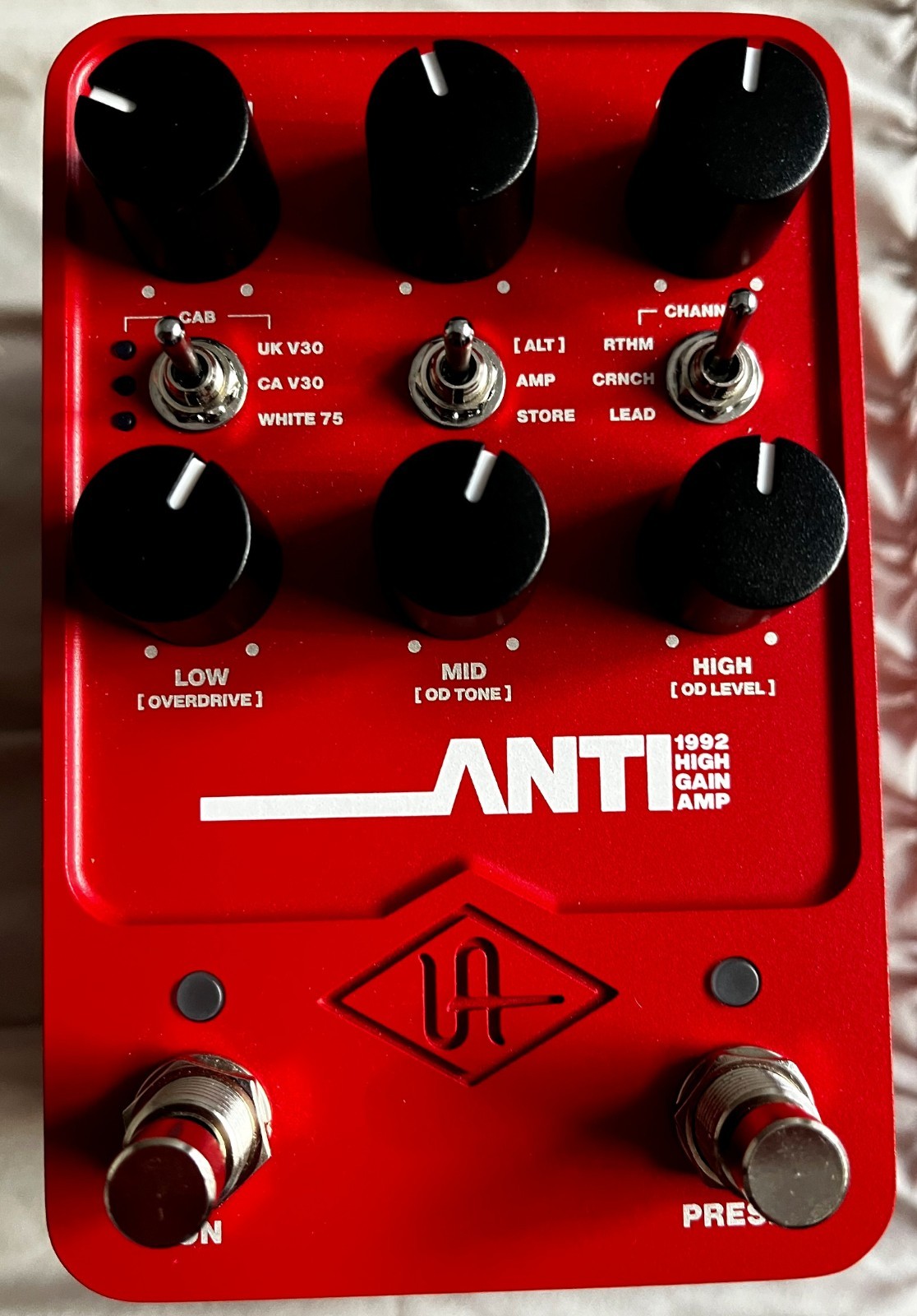 Universal Audio ANTI 1992 High Gain Amp Pedal (Open Box)