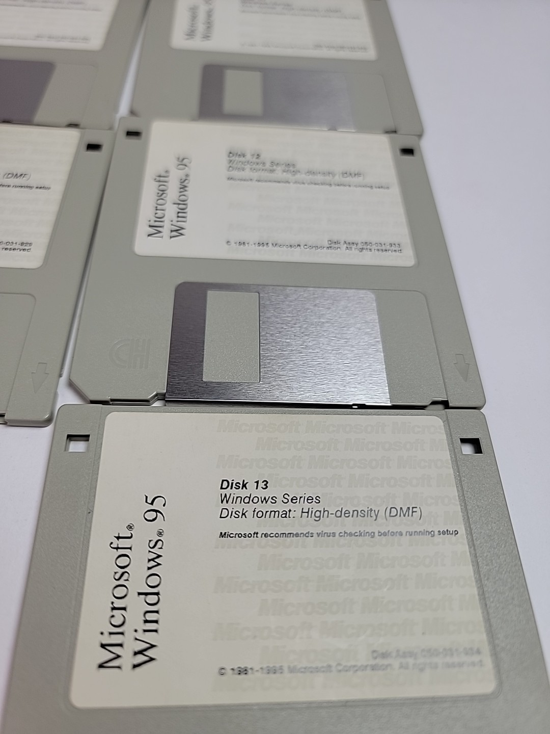 Microsoft Windows 95 Upgrade 1- 13 Floppy disk Untested