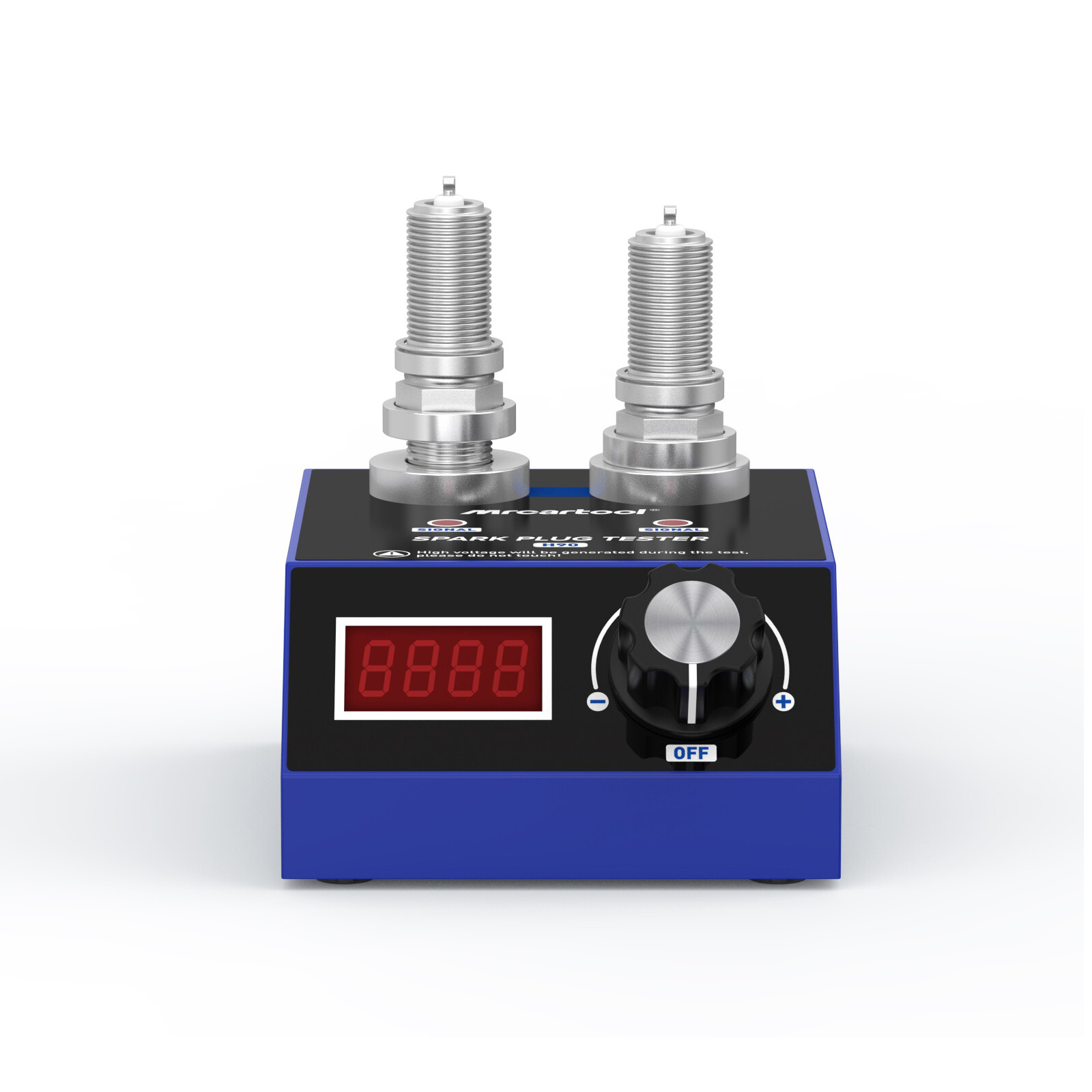 H90 Dual-Hole Car Spark Plug Tester Spark Plug Ignition Analyzer Diagnostic Tool