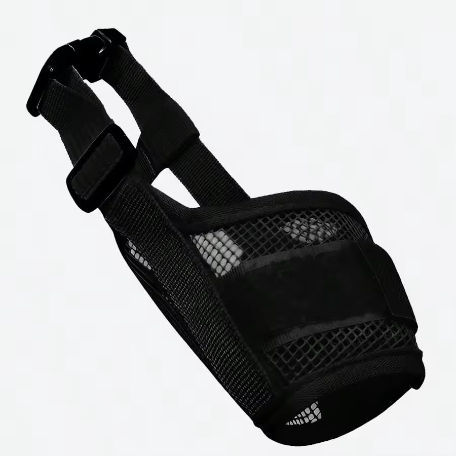 Dog Mesh Muzzle Adjustable Strap Multiple Sizes