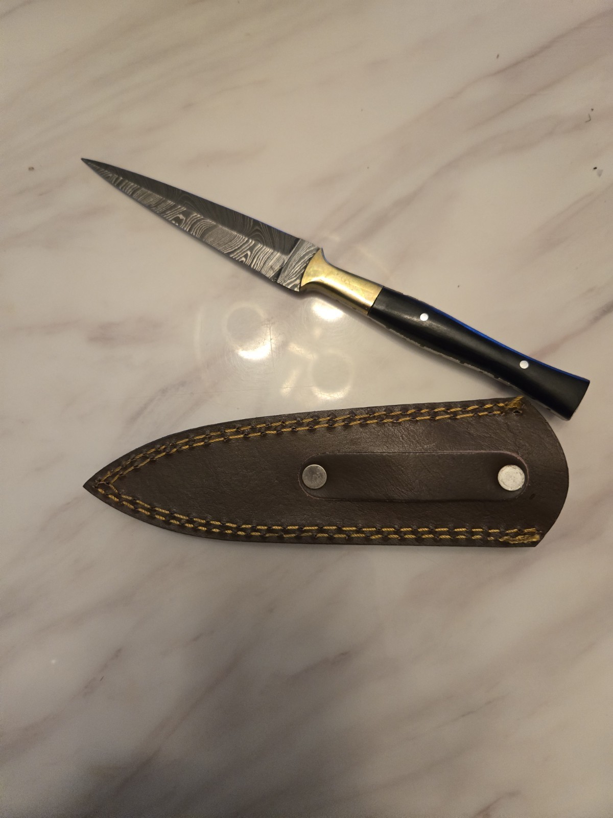 Damascas Dagger Knife