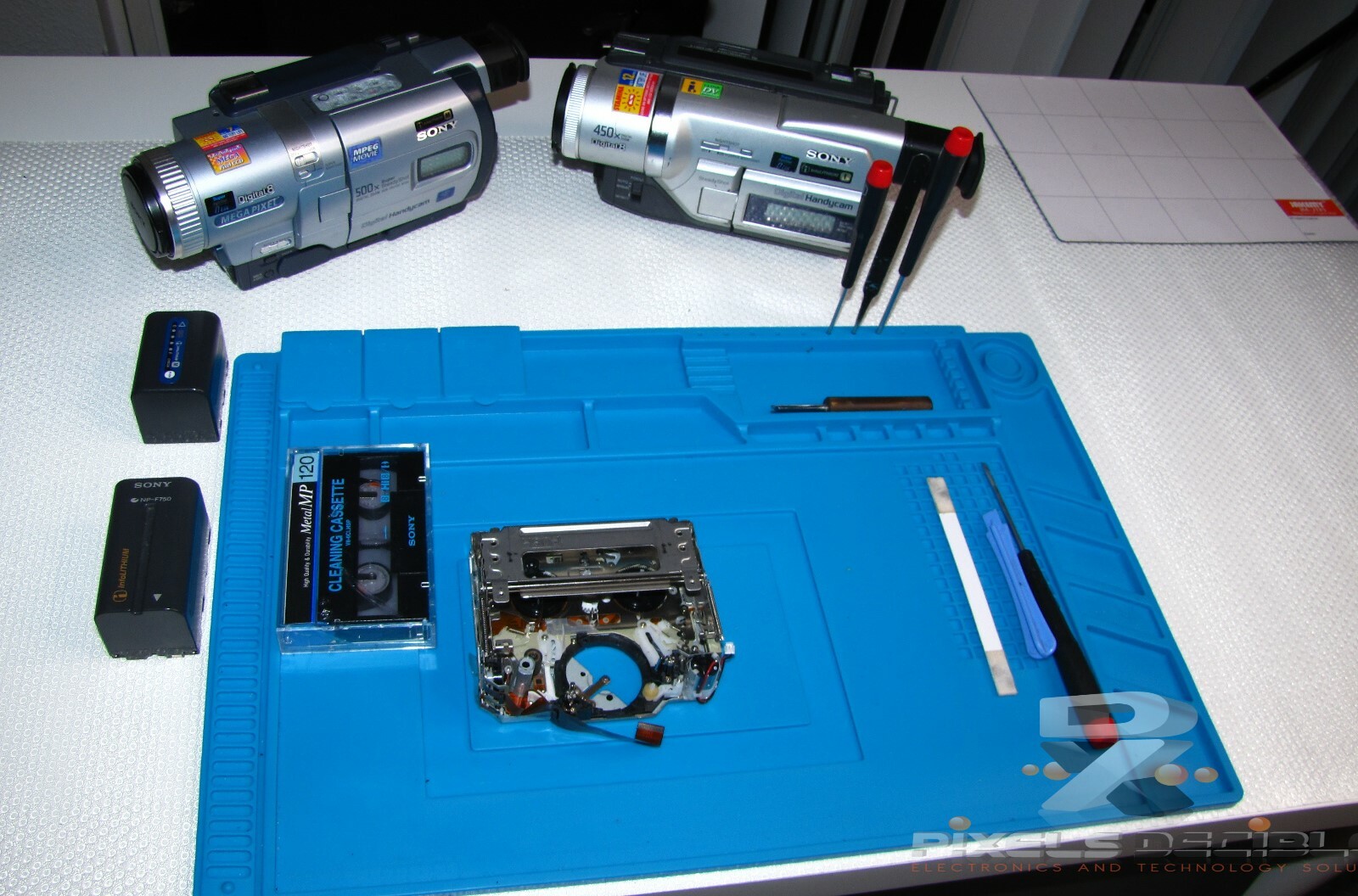 REPAIR Service Playback Tape Mechanism System for your Sony Digital8 Camcorders